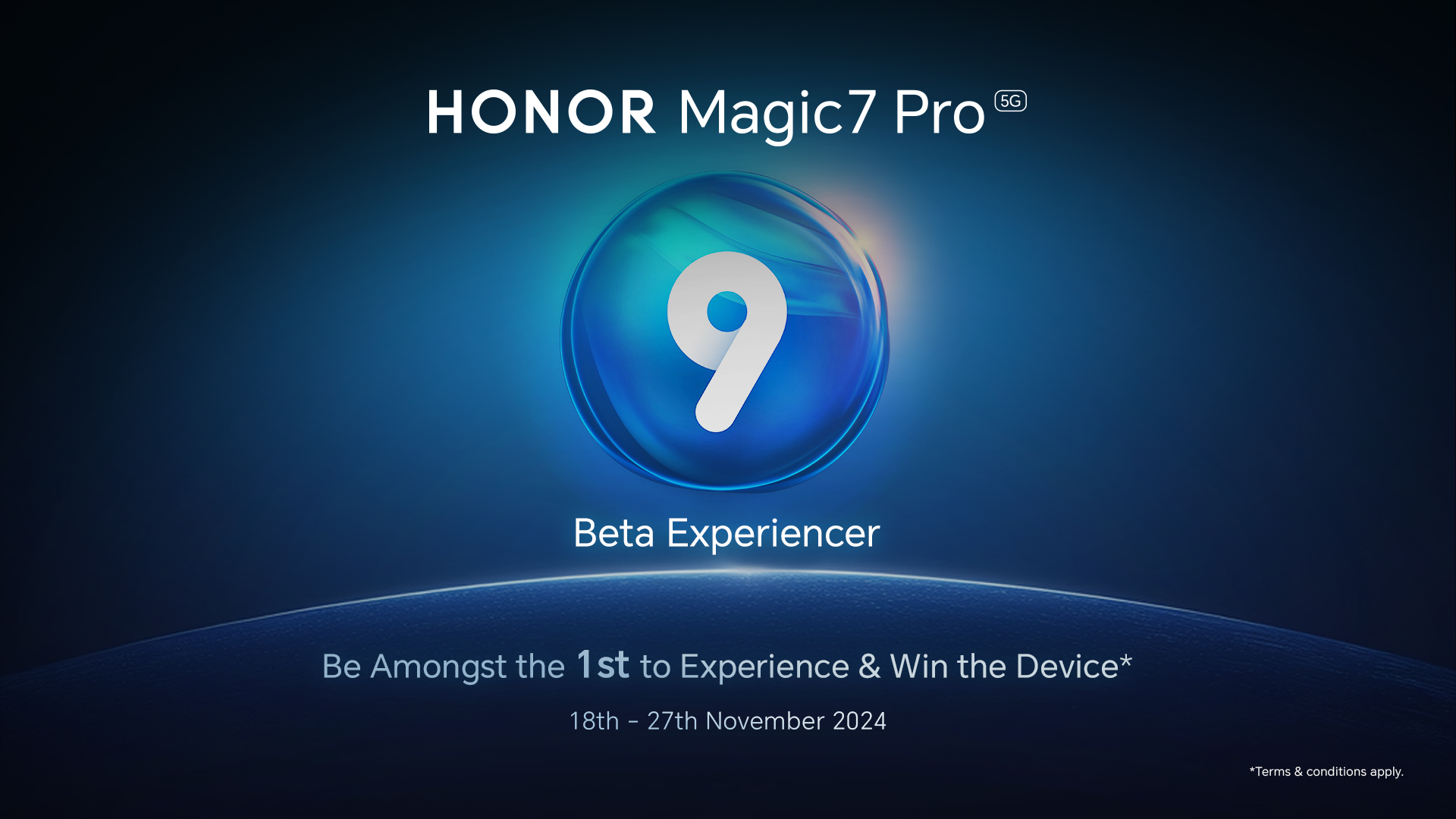 HONOR Magic7 Pro Program Beta Experiencer