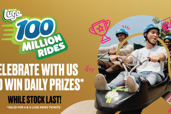 Skyline Luge Hits 100 Million Global Rides and Celebrates with Malaysia in a Big Way!
