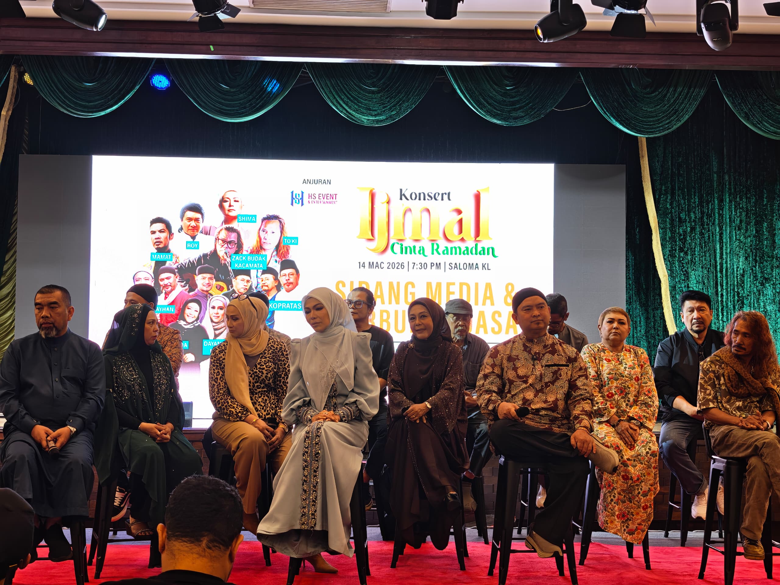 Ijmal Cinta Ramadan 3.0 Meriahkan Ramadan dengan Barisan Artis Lagenda Era 80an dan 90an