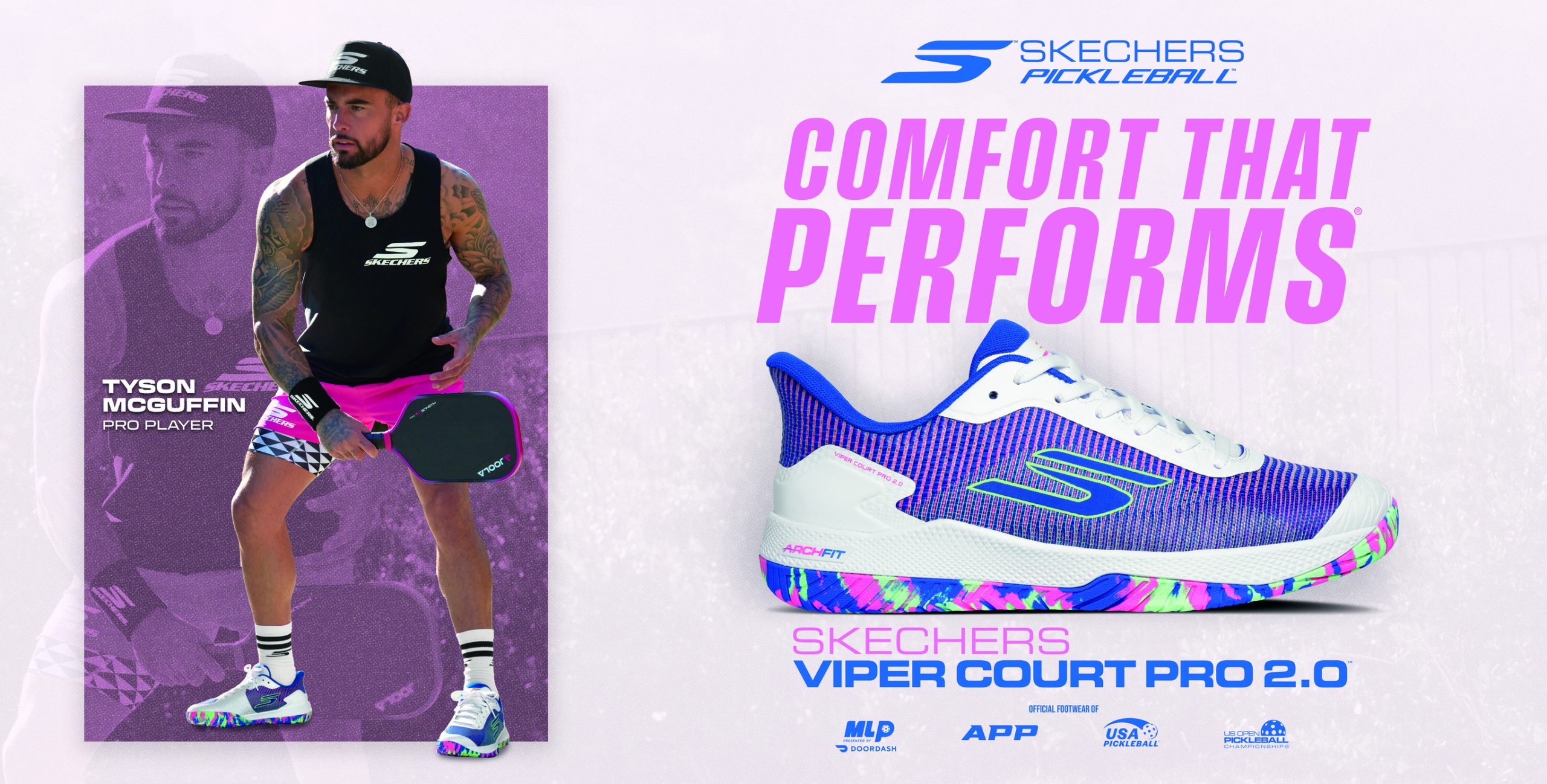 From Casual Courts to Competitive Play: Skechers Enhances Pickleball Performance with the Upgraded Viper Court Elite 2.0 and Viper Court Pro™ 2.0