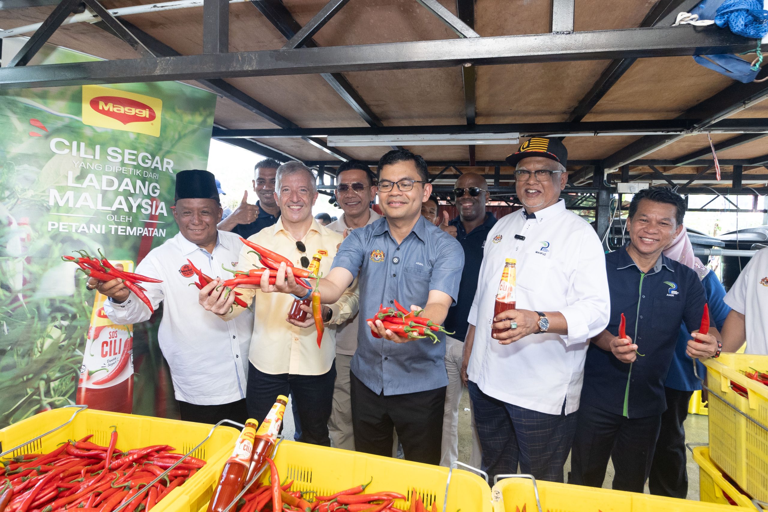 Supporting Local Farmers: MAGGI Chilli Sauce Now Made Exclusively with 100% Malaysian-Grown Chillies