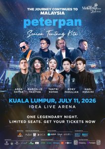 Peterpan Kembali Gegarkan Malaysia, Konsert Nostalgia Paling Dinanti 2026