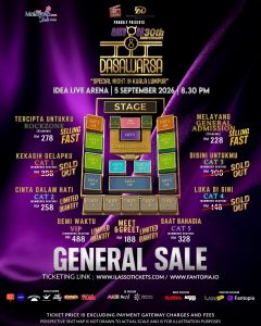 KEHANGATAN KONSERT 3 DEKAD UNGU SEMAKIN MEMUNCAK!
