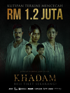 ‘KHADAM’ DOMINASI CARTA FILEM TEMPATAN, RAIH RM1.2 JUTA DALAM TEMPOH SINGKAT